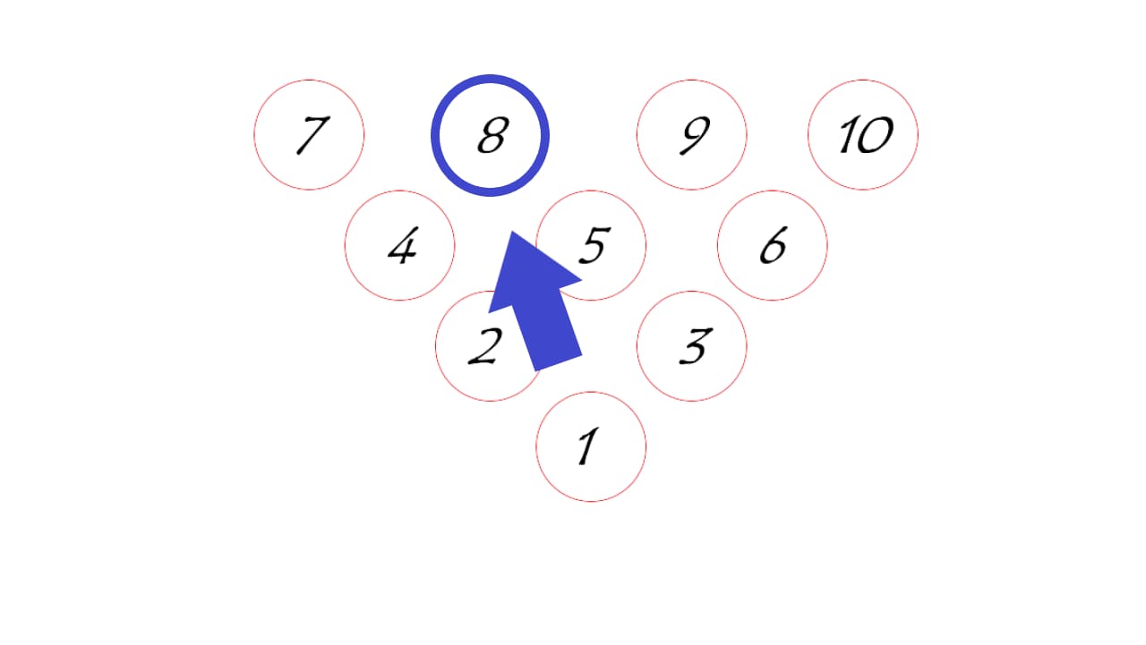 【ボウリング】8番ピンのスペアの取り方